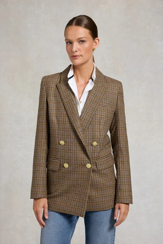 Young Ideas & Henmores -Belgravia Blazer -Abbot Check Tweed -8