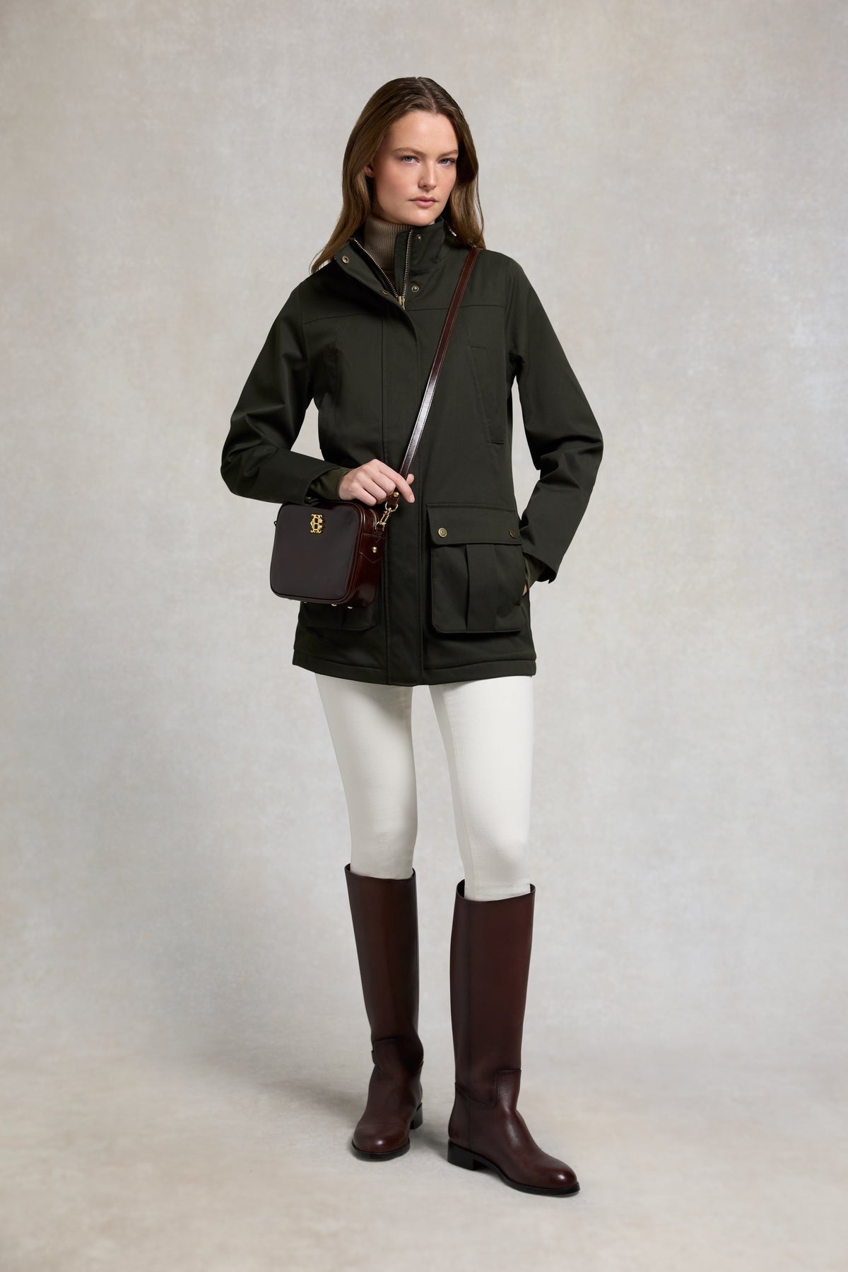 Young Ideas & Henmores - Bramwell Country Coat - Khaki - S
