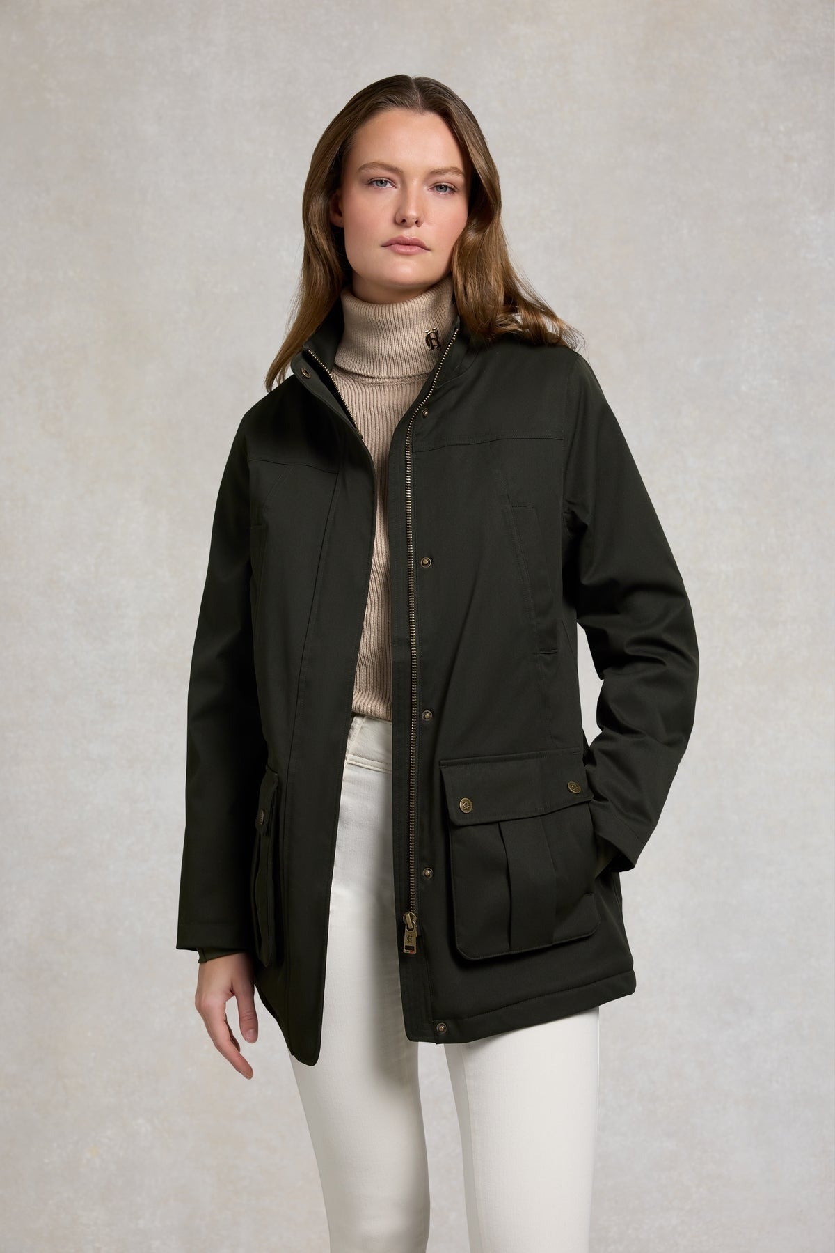 Young Ideas & Henmores - Bramwell Country Coat - Khaki - S