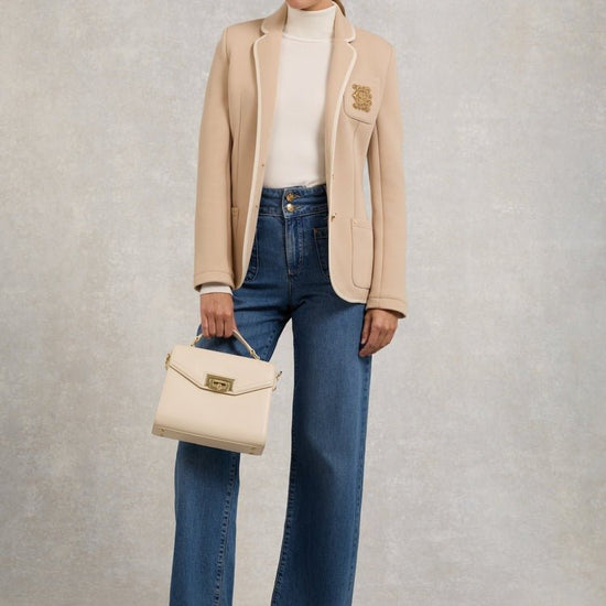Young Ideas/Henmores - Buttoned Knit Roll Neck - wine - XS