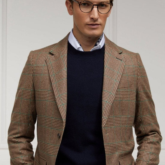 Young Ideas/Henmores - Byron Crew Neck Knit - Navy - S