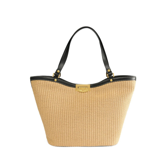 Young Ideas & Henmores - Cannes Shopper - Natural Black - OS