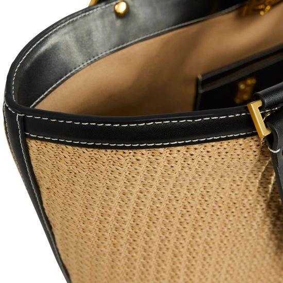 Young Ideas & Henmores - Cannes Shopper - Natural Black - OS