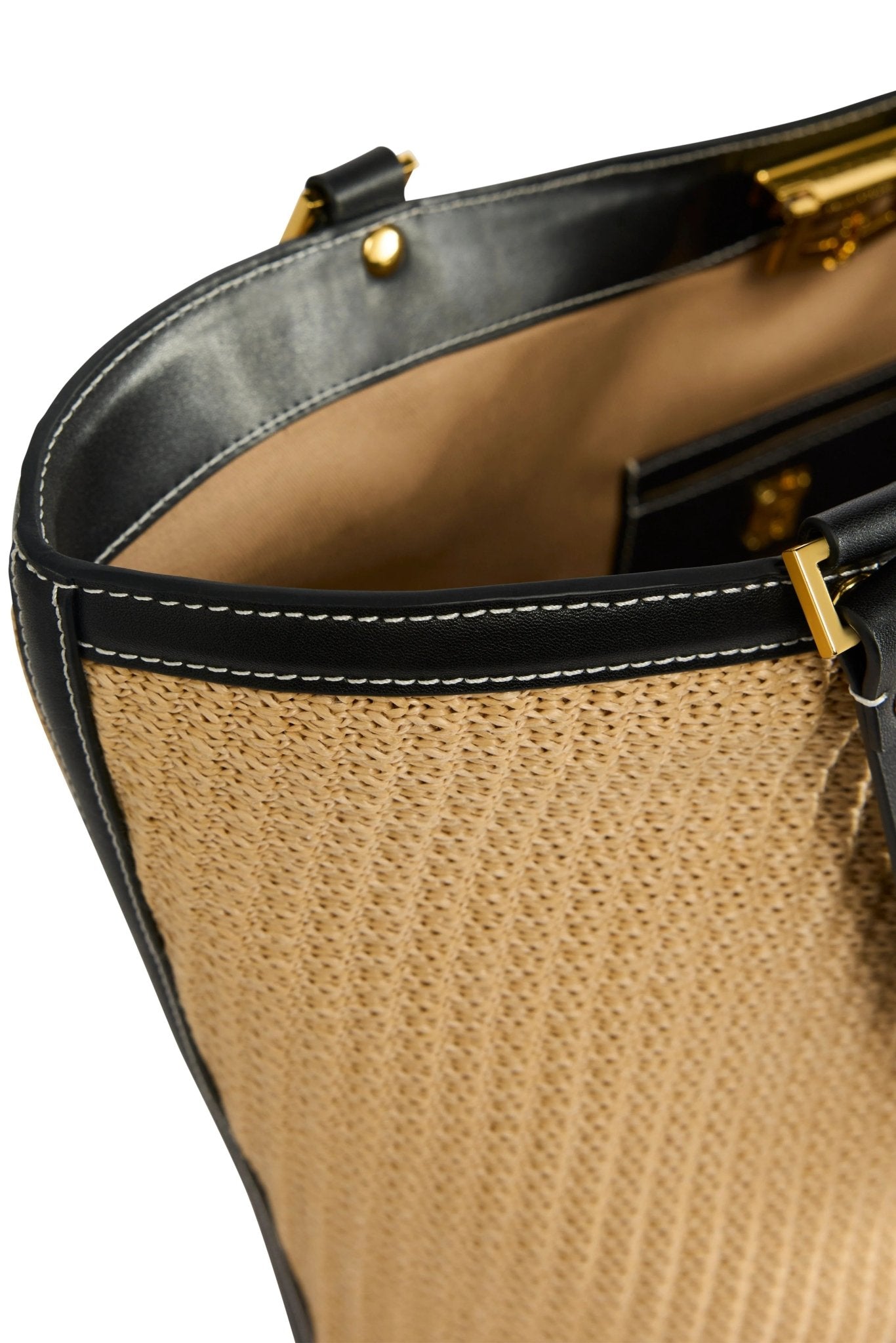 Young Ideas & Henmores - Cannes Shopper - Natural Black - OS