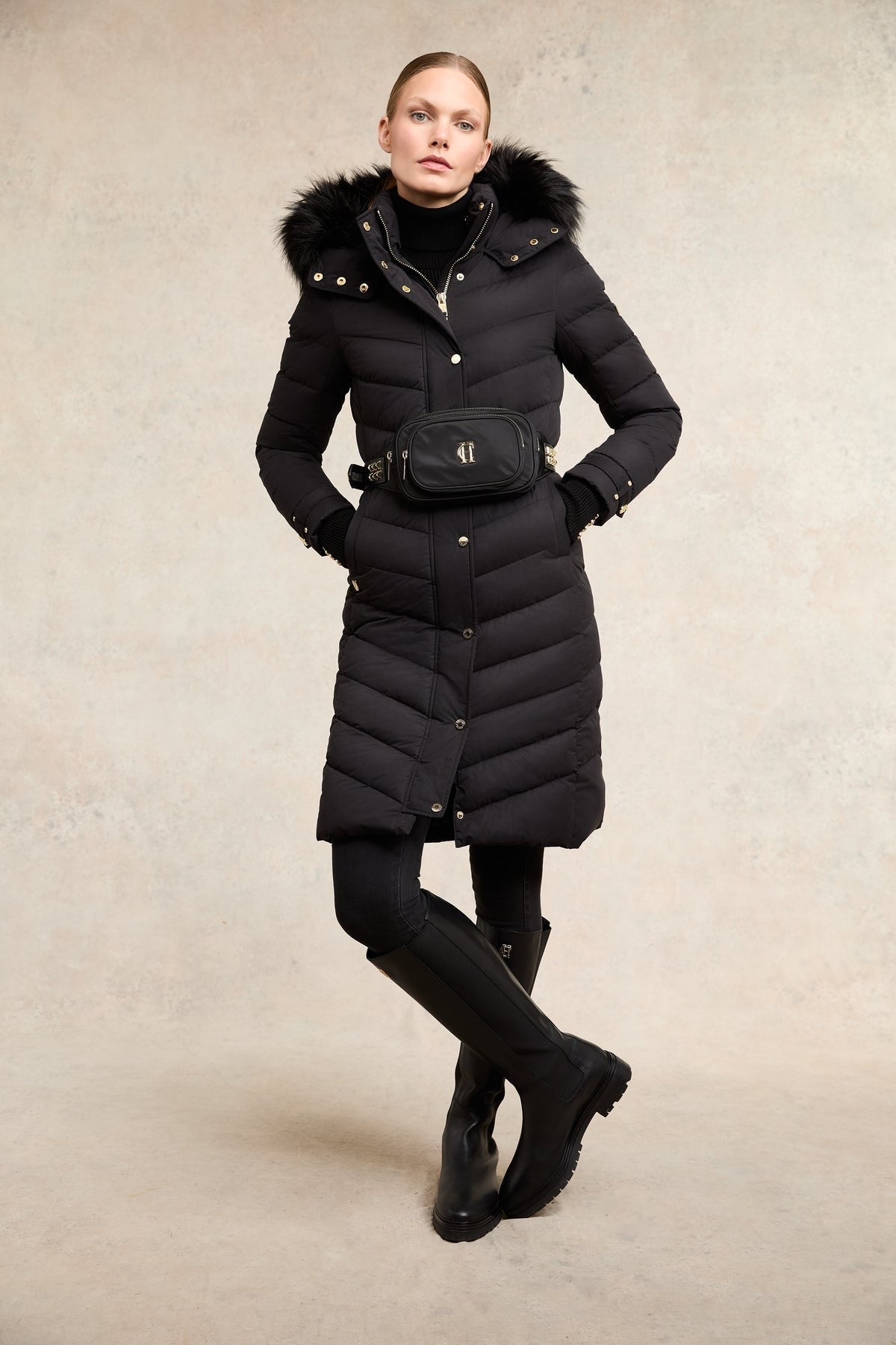 Young Ideas/Henmores - Chamonix Coat - Black - S
