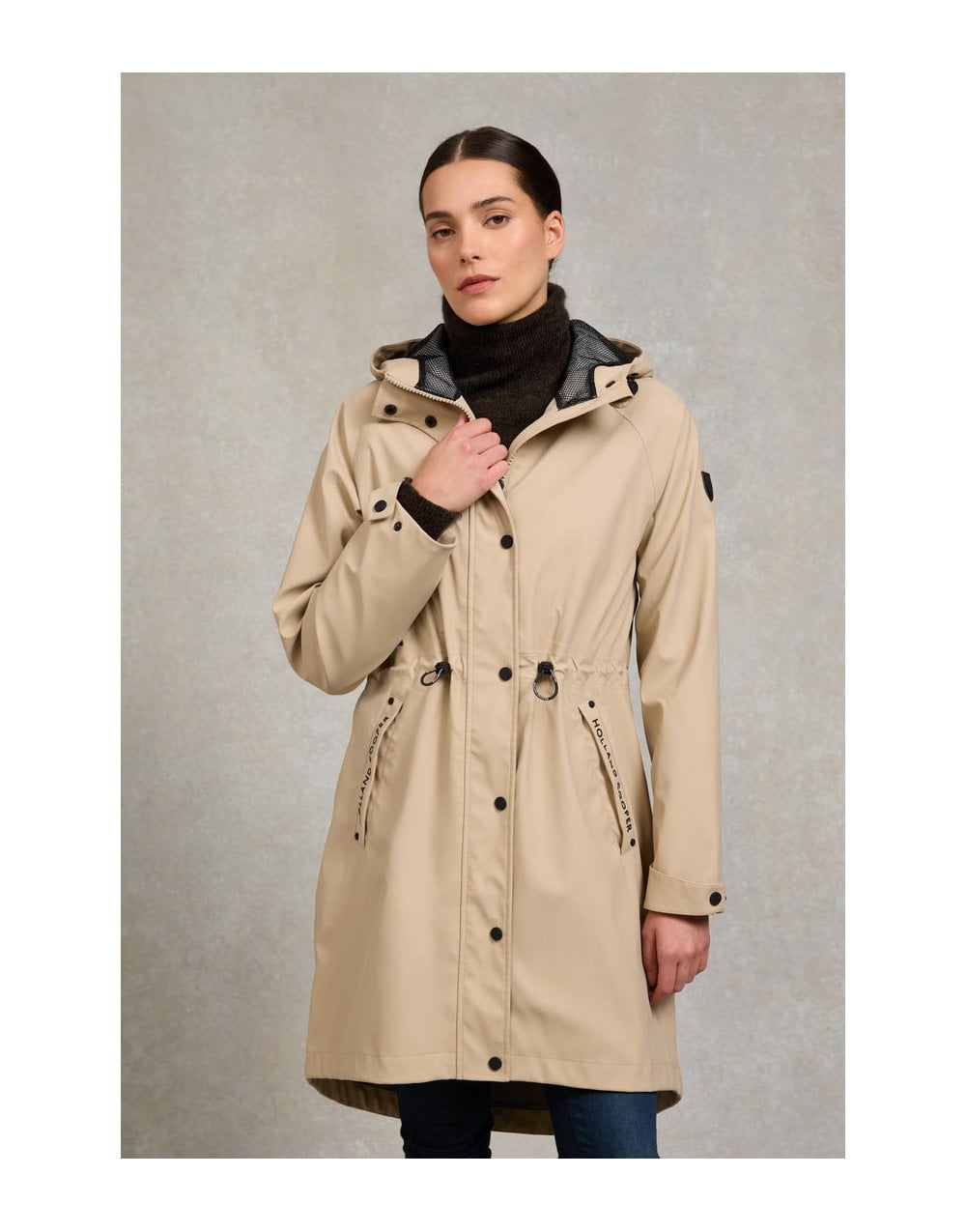 Young Ideas/Henmores - Chartwell Rain Parka - Matte Black - XS