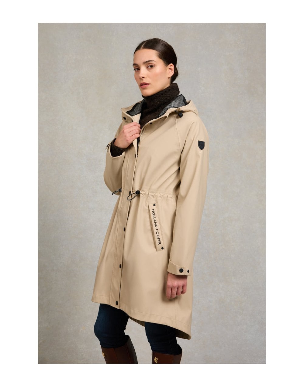 Young Ideas/Henmores - Chartwell Rain Parka - Matte Black - XS