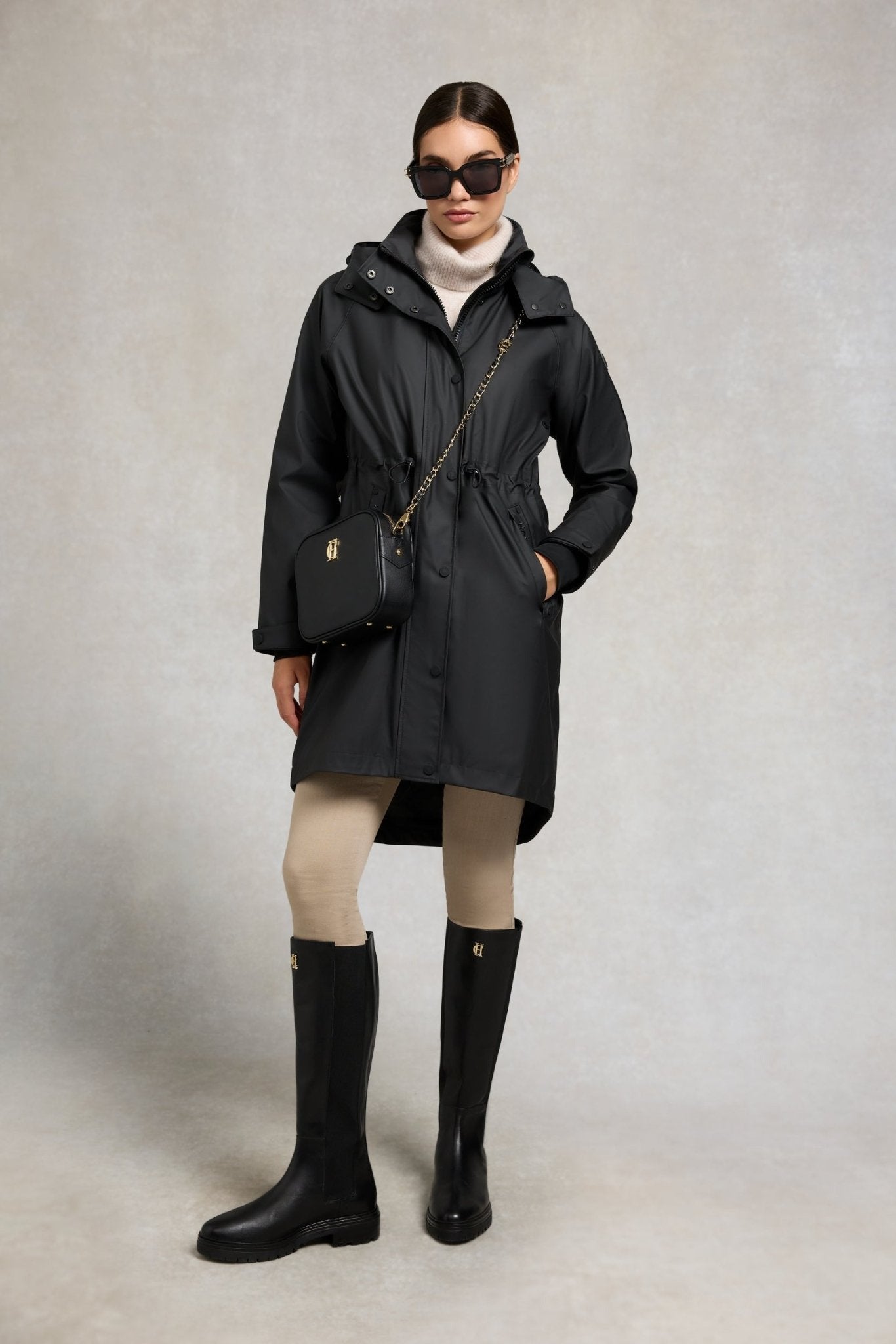 Young Ideas/Henmores - Chartwell Rain Parka - Hunter Green - S