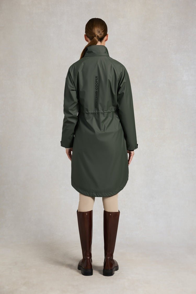 Young Ideas/Henmores - Chartwell Rain Parka - Hunter Green - S
