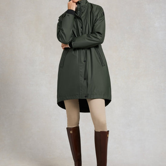 Young Ideas/Henmores - Chartwell Rain Parka - Hunter Green - S