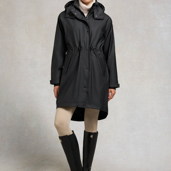 Young Ideas/Henmores - Chartwell Rain Parka - Matte Black - XS