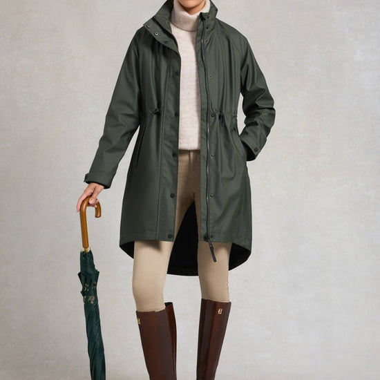 Young Ideas/Henmores - Chartwell Rain Parka - Hunter Green - S
