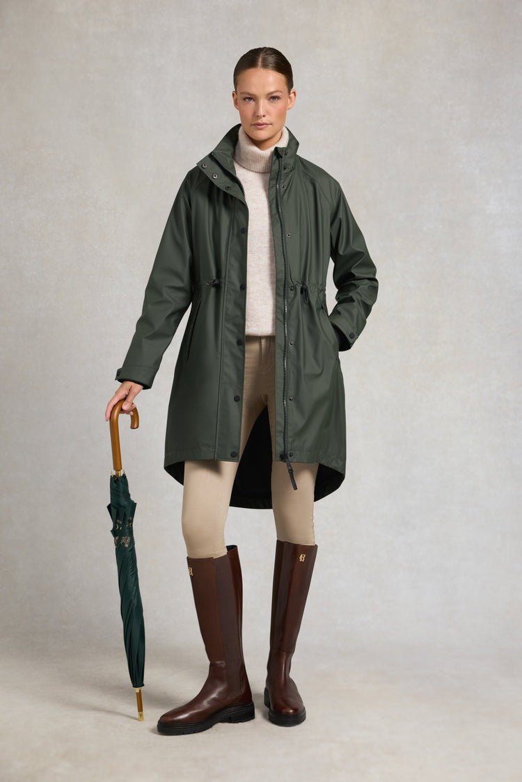 Young Ideas/Henmores - Chartwell Rain Parka - Hunter Green - S