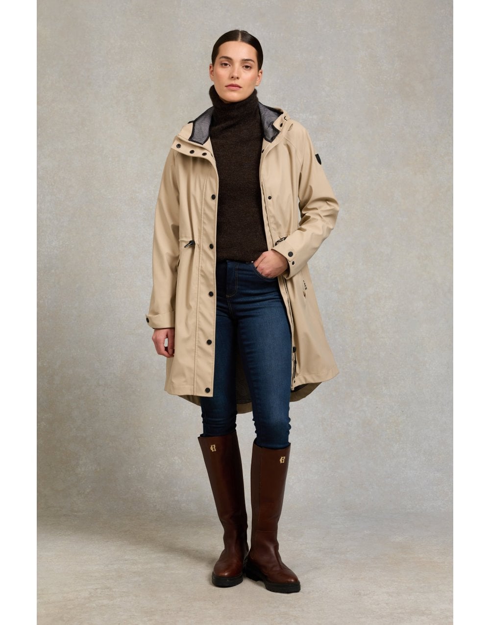 Young Ideas/Henmores - Chartwell Rain Parka - Matte Black - XS