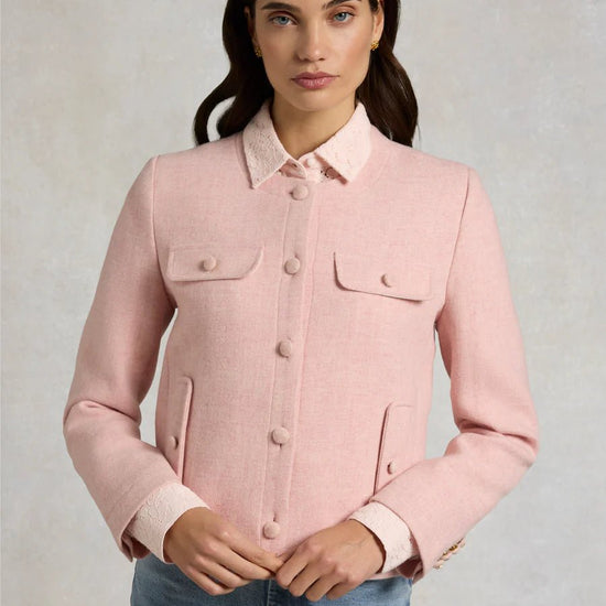 Young Ideas & Henmores - Chelsea Jacket - Blush Pink - 8