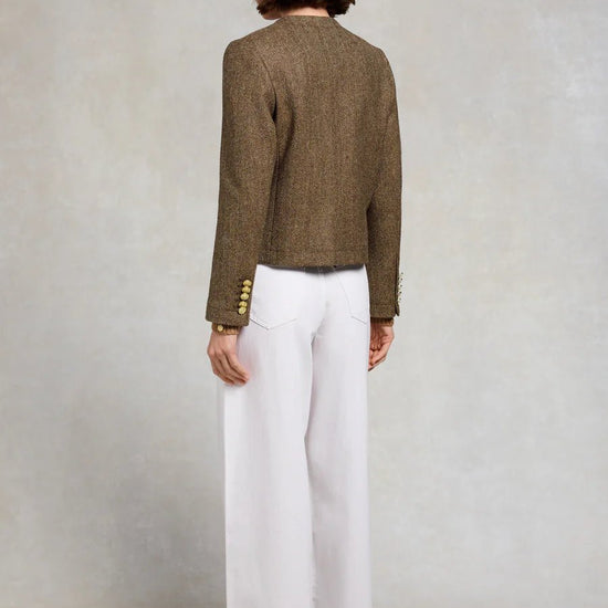 Young Ideas & Henmores - Chelsea Jacket - Brown Herringbone - 8