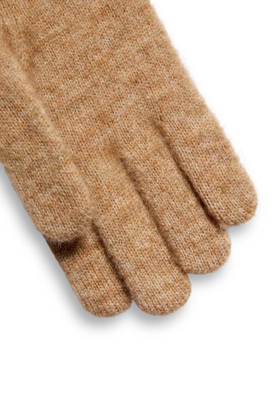 Young Ideas/Henmores - Chelsea Knitted Gloves - Camel - OS