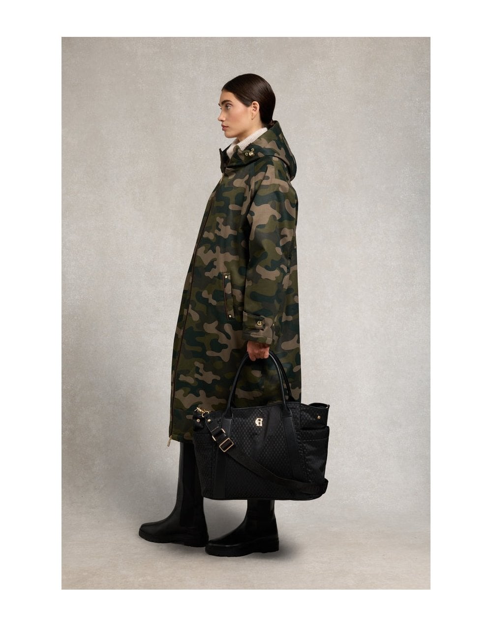 Young Ideas/Henmores - Cheltenham Tote Bag - Black Monogram - OS