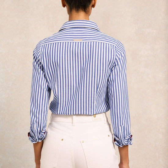 Young Ideas/Henmores - Classic Button Down Shirt - Pink Stripe - 14