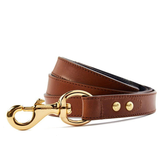 Young Ideas/Henmores - Classic Dog Lead - Chestnut - OS