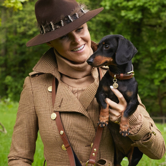 Young Ideas/Henmores - Classic Dog Lead - Chestnut - OS