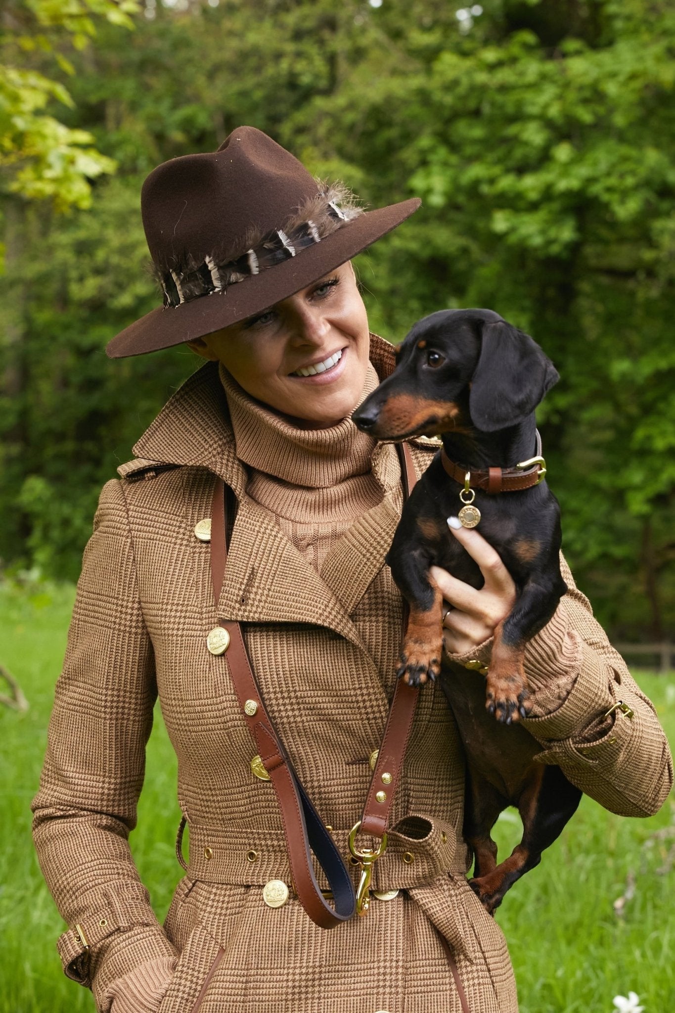 Young Ideas/Henmores - Classic Dog Lead - Chestnut - OS