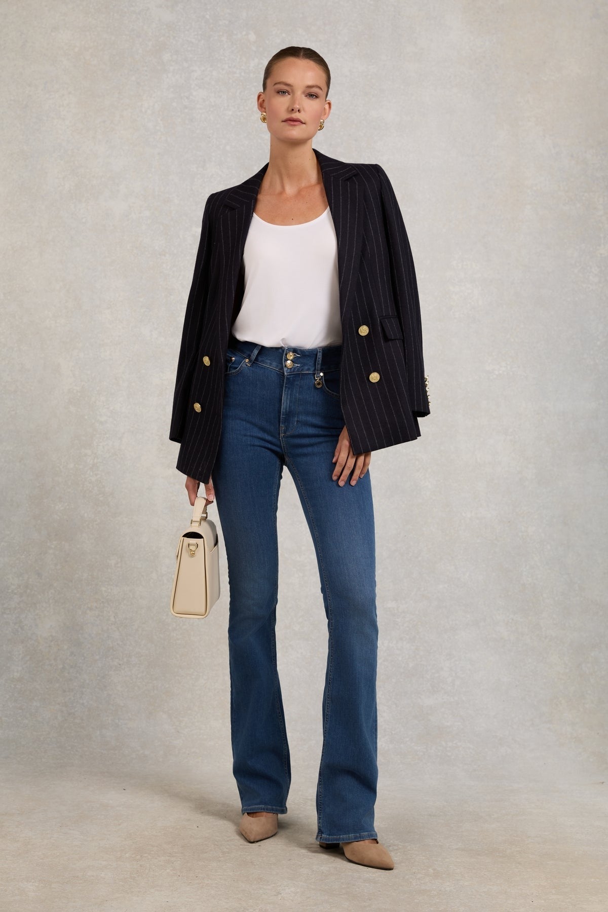 Young Ideas/Henmores - Classic HC Vest - White - XS