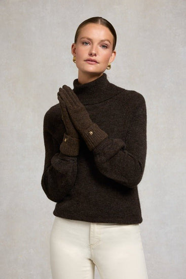 Young Ideas/Henmores - Classic Logo Glove - Chocolate - OS