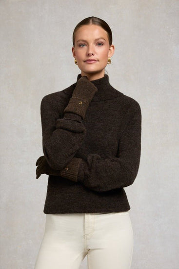 Young Ideas/Henmores - Classic Logo Glove - Chocolate - OS