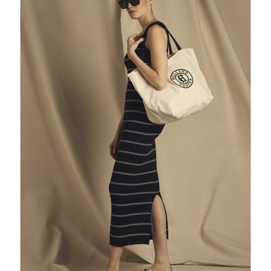 Young Ideas/Henmores - Classic Shopper - Ecru Navy - OS