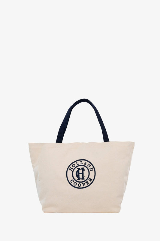 Young Ideas/Henmores - Classic Shopper - Ecru Navy - OS