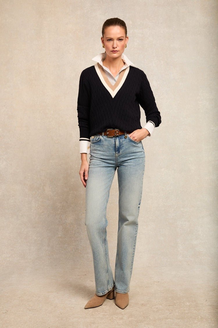 Young Ideas/Henmores - Classic Straight Jean - Vintage Indigo - 10R