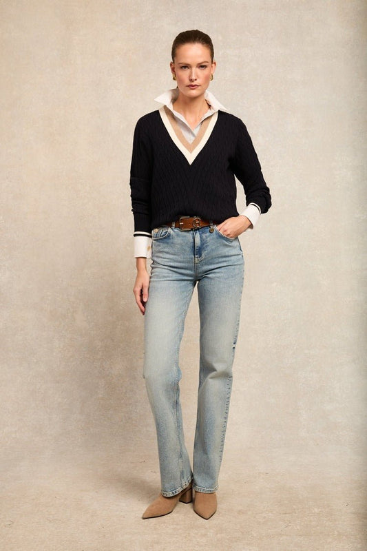 Young Ideas/Henmores - Classic Straight Jean - Vintage Indigo - 10R