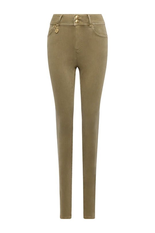 Young Ideas/Henmores - Contour Skinny Jean - Washed Sage - 10R