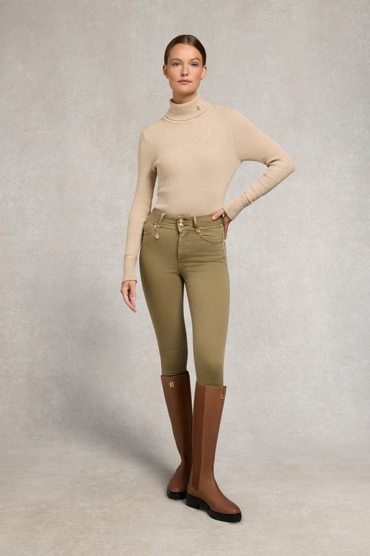 Young Ideas/Henmores - Contour Skinny Jean - Washed Sage - 10R