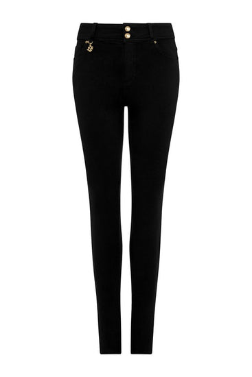 Young Ideas/Henmores - Contour Skinny Jean - Black - 10R