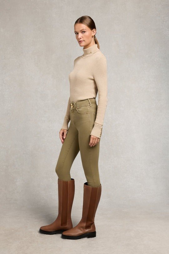 Young Ideas/Henmores - Contour Skinny Jean - Washed Sage - 10R