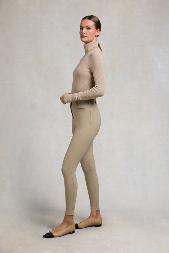 Young Ideas & Henmores -Contour Trouser -stone -8