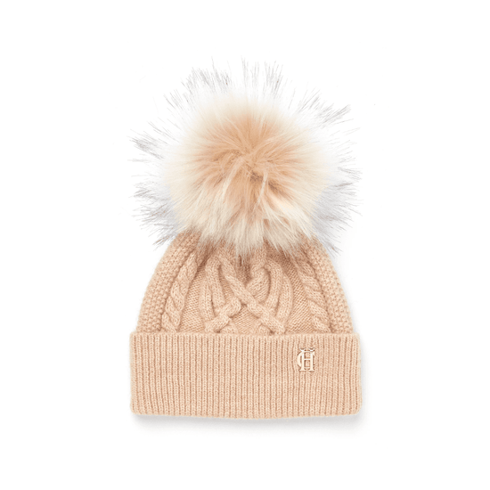 Young Ideas/Henmores - Cortina Bobble Hat - Camel - OS