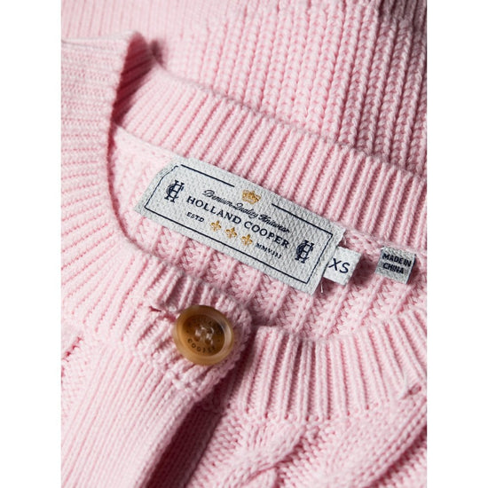 Young Ideas/Henmores - Cotswold Cardigan - Soft Pink - XS
