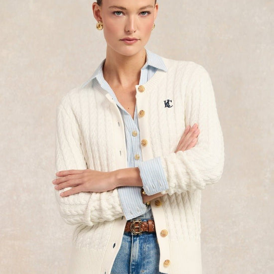 Young Ideas/Henmores - Cotswold Cardigan - Natural - XS