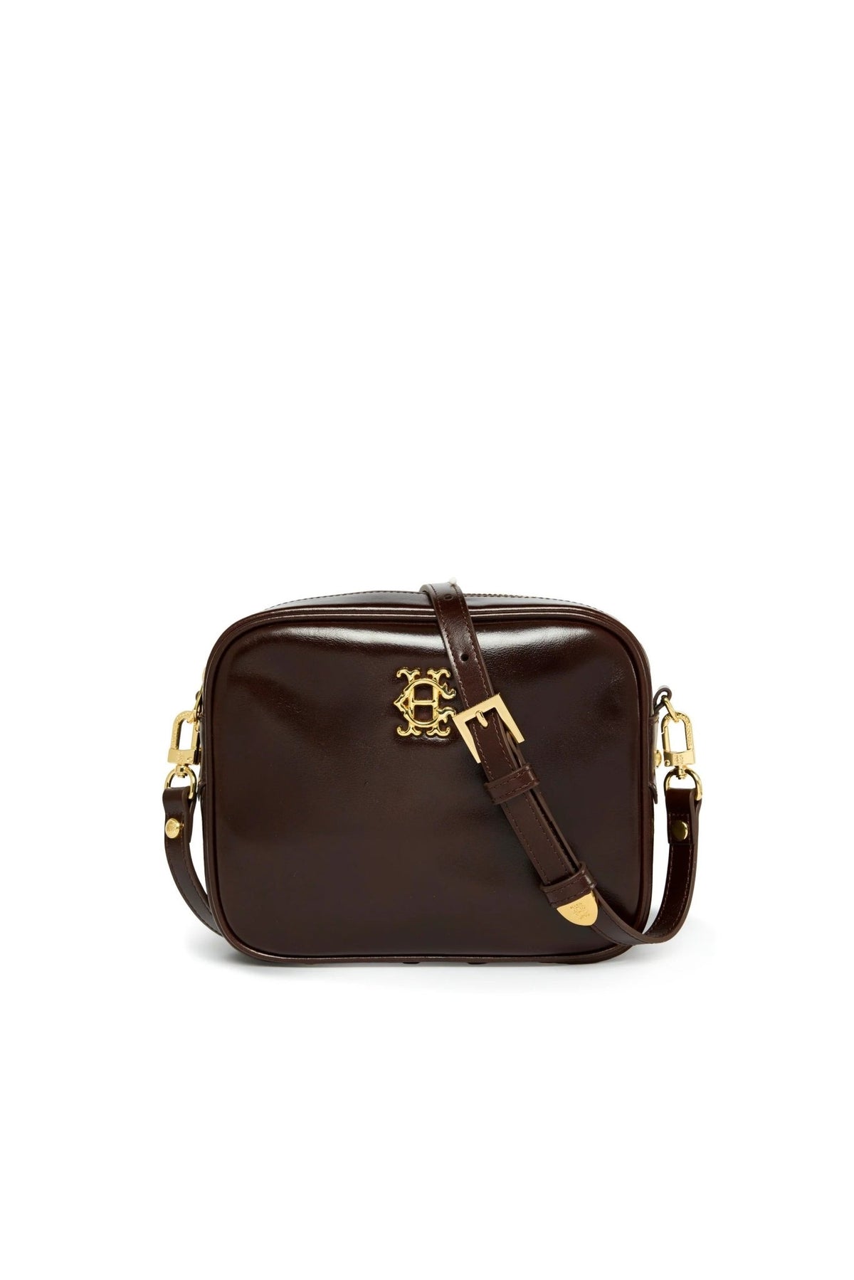 Young Ideas & Henmores -Country Camera Bag -Chestnut Leather -OS