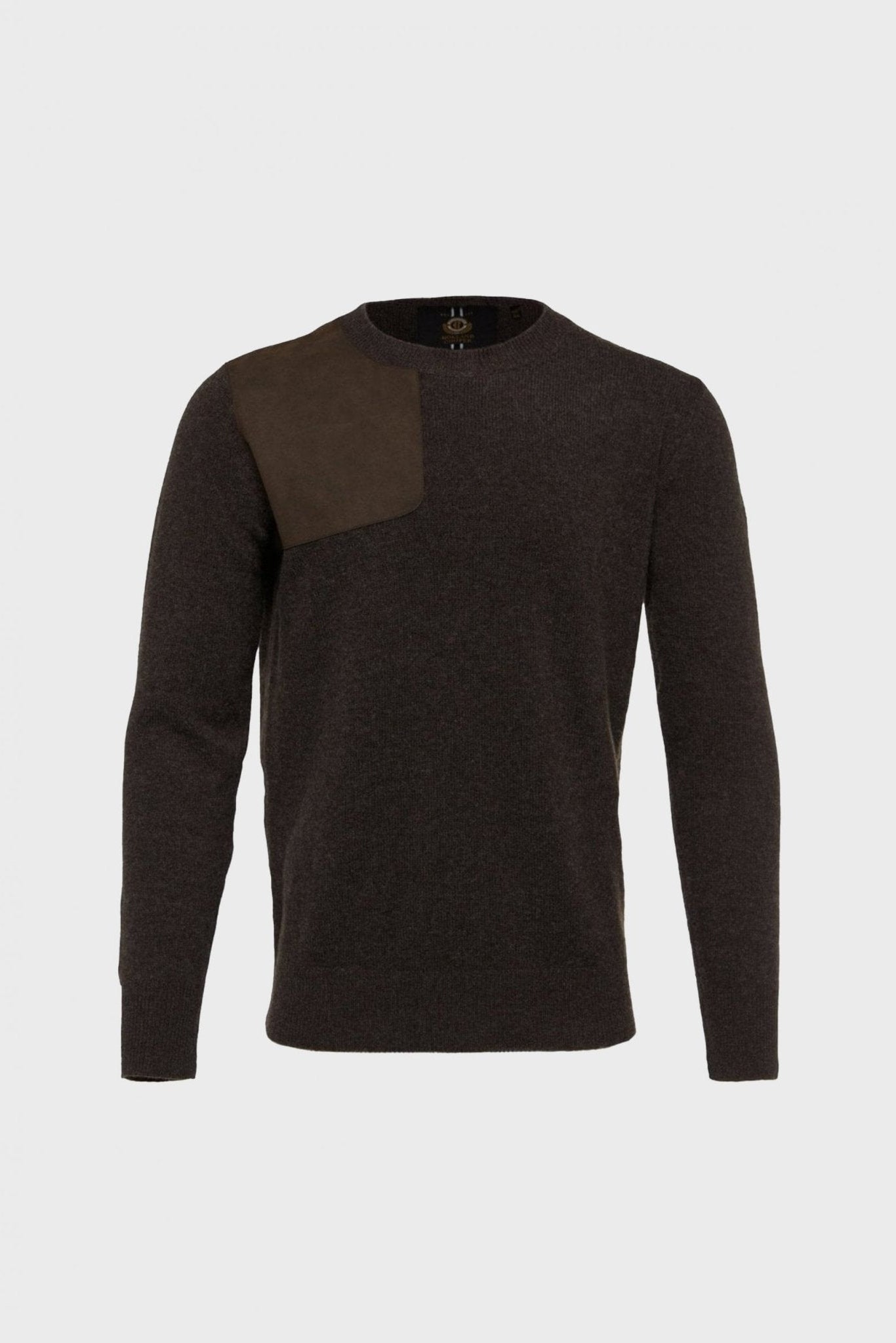 Young Ideas/Henmores - Country Crew Neck Knit - Chocolate - S