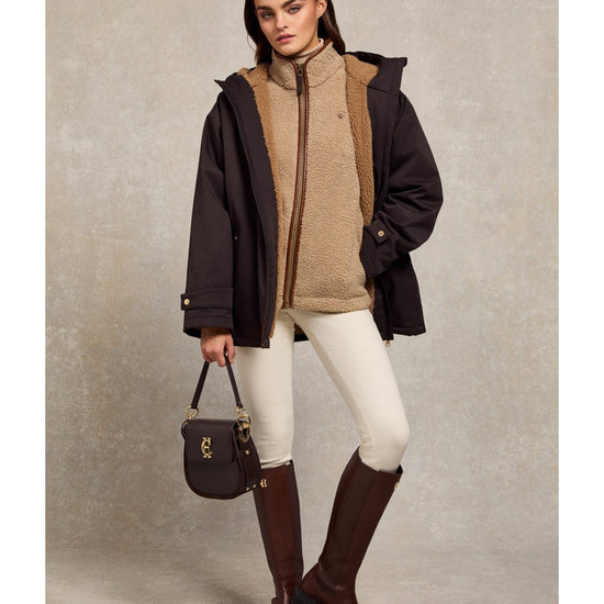 Young Ideas/Henmores - Country Fleece Borg Jacket - Natural Borg - XS