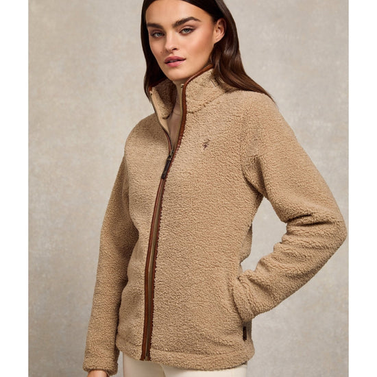 Young Ideas/Henmores - Country Fleece Borg Jacket - Natural Borg - XS