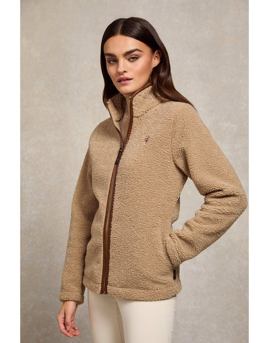 Young Ideas/Henmores - Country Fleece Borg Jacket - Natural Borg - XS