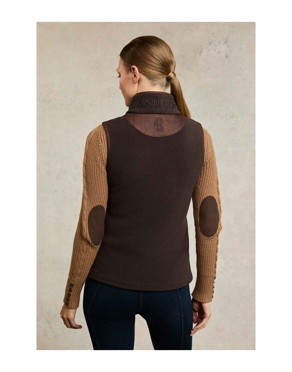 Young Ideas/Henmores - Country Fleece Gilet - Black - XS