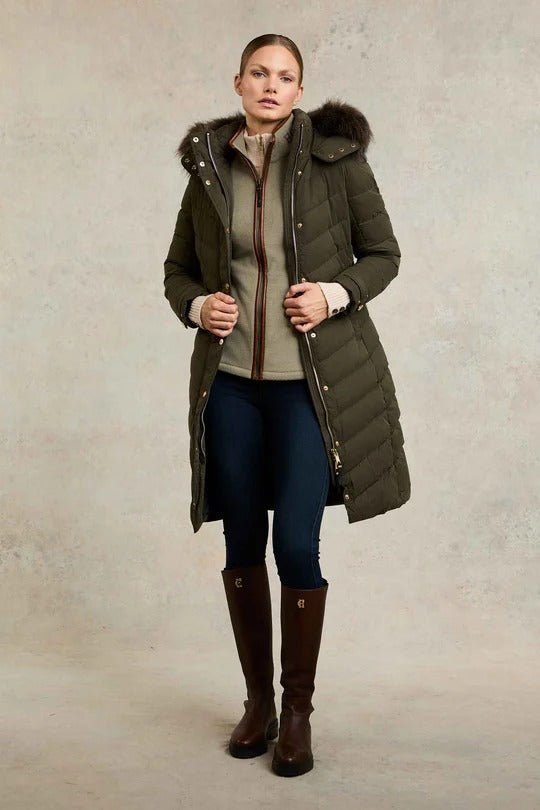 Young Ideas & Henmores - Country Fleece Gilet - sage - XS