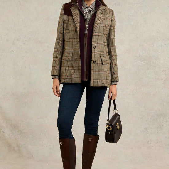 Young Ideas/Henmores - Country Fleece Gilet - Mulberry - XS