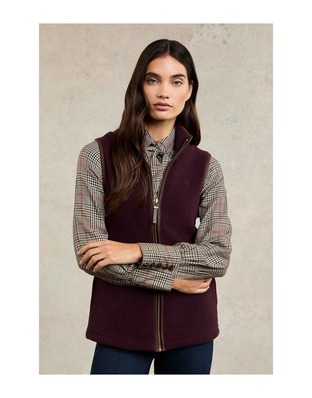 Young Ideas/Henmores - Country Fleece Gilet - Black - XS